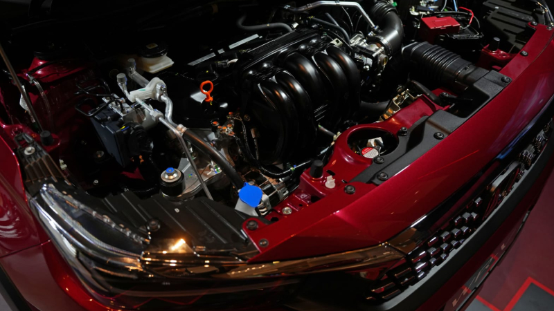 The Honda WR-V engine adopts the new BR-V